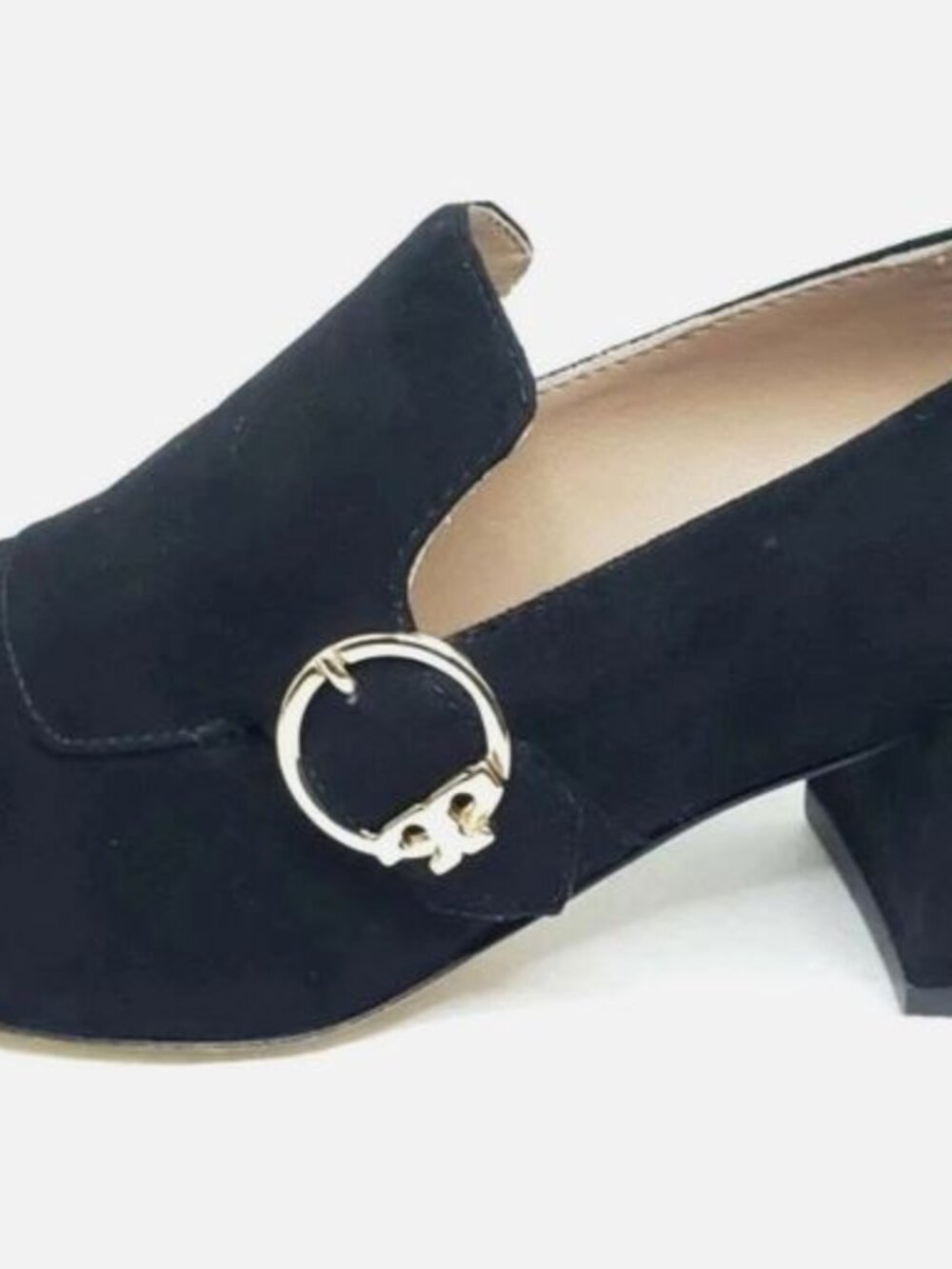 Brand New Tory Burch Women sz 6 tess 50mm loafer lancaster suade shoes 40349
